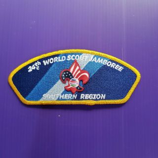 24th World Scout Jamboree 2019 Usa Contingent Patch / Southern Region