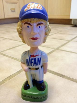 Rare Vintage Don Imus York Mets Wfan Bobblehead From 1980 