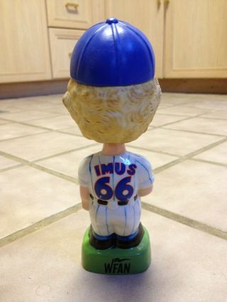 Rare Vintage Don Imus York Mets WFAN Bobblehead from 1980 ' s 2