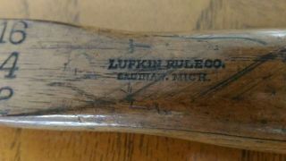 VINTAGE Lufkin Lumber MEASURE YARD STICK Rule Cane 3 SCALE 6
