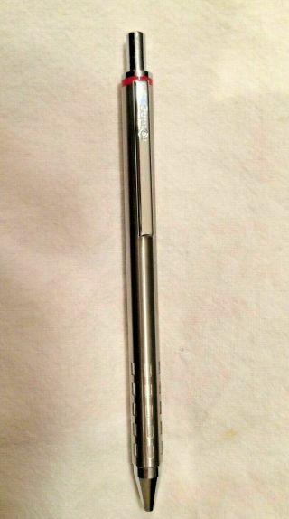 Vintage Collectible Rotring Jazz Ballpoint Pen Silver From The 2000’s P10