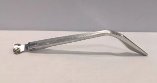 Vtg 1969 Hermes 3000 Aluminum Line Spacing Carriage Lever Part With Screw