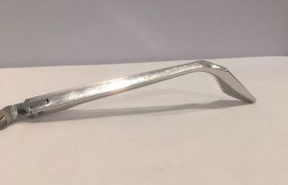 VTG 1969 Hermes 3000 Aluminum Line Spacing Carriage Lever Part With Screw 3