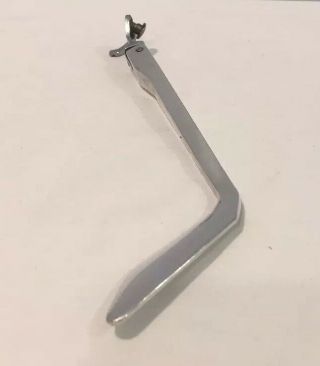 VTG 1969 Hermes 3000 Aluminum Line Spacing Carriage Lever Part With Screw 5