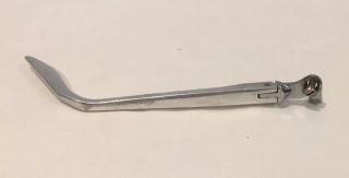 VTG 1969 Hermes 3000 Aluminum Line Spacing Carriage Lever Part With Screw 7