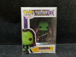 Funko Pop Marvel Gamora 51 - 2014 - Guardians Of The Galaxy Box