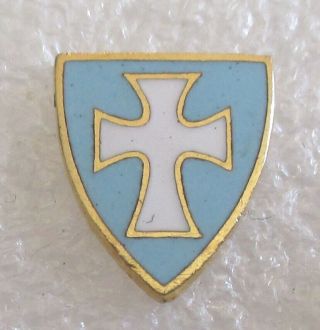 Vintage Sigma Chi ΣΧ Fraternity Pledge Pin Norman Shield Lapel Pin