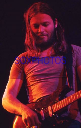 Mg97 - 029 Pink Floyd David Gilmour Vintage 35mm Color Slide