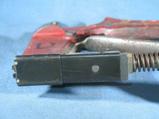 Vintage RED DEVIL PD1 Glazing Point Driver Gun D w/ Box of Points Made in USA 5