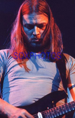 Mg97 - 028 Pink Floyd David Gilmour Vintage 35mm Color Slide