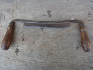 Vintage P.  S.  & W.  Co.  No.  1 Extra.  Draw Knife 8 "
