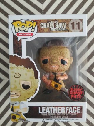 Texas Chainsaw Massacre Leatherface Bloody Chase Funko Pop Figure