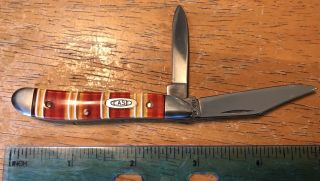 Vintage Case Xx Candy Stripe Peanut Pocket Knife