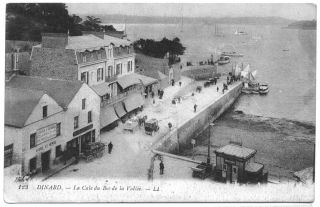 Dinard France Le Cale Du Bec De La Vallee 1919 View Postcard