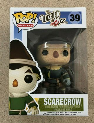 Funko Pop Movies The Wizard Of Oz Scarecrow 38 Rare Valuted Retired