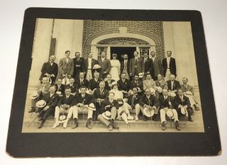 Rare Antique American Dartmouth College 20th Reunion Class of 1893 Cabinet Photo 2