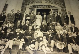 Rare Antique American Dartmouth College 20th Reunion Class of 1893 Cabinet Photo 3