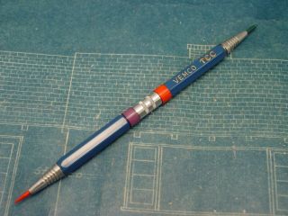 Vintage Vemco Tec Double Pointed Mechanical Drafting Tool Leadholder Pencil