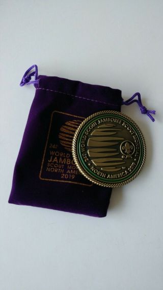 2019 World Scout Jamboree Official Buckle.
