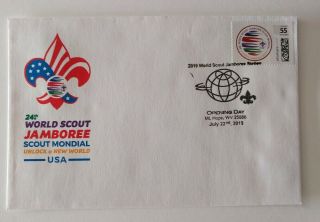 24th 2019 World Scout Jamboree Official First Day Cover - Rare