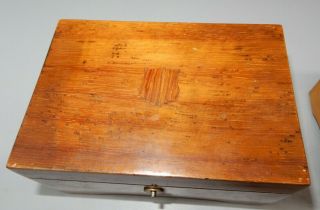 2 ANTIQUE Thorens wooden music boxes Switzerland A228,  AL236 8