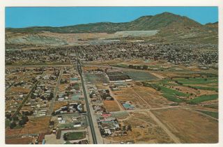 Vintage Aerial View Butte Mt