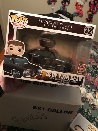 Funko Pop Rides: Baby With Dean Sdcc 2017