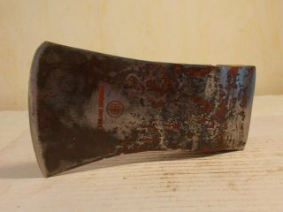 VINTAGE SWEDISH CLEARING AXE HEAD AGDOR HULTS BRUK SWEDEN PRE 1988 2 1/2 LB 3