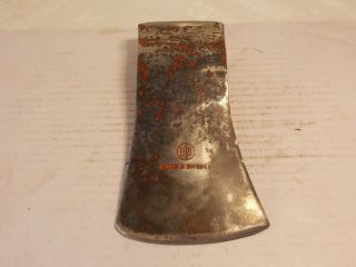 VINTAGE SWEDISH CLEARING AXE HEAD AGDOR HULTS BRUK SWEDEN PRE 1988 2 1/2 LB 8