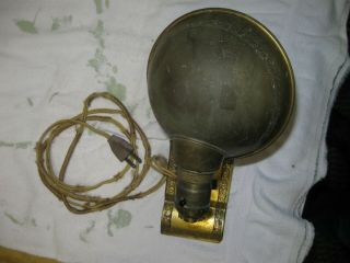 Vintage Antique Farberware ADJUSTO - LITE Brass Clip On Lamp - Fine 2