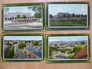 12 Vintage Postcards Rawalpindi India Pakistan Area (all Unposted)