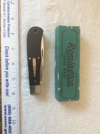 Remingtom R1128 Square End Trapper Bullet Knife