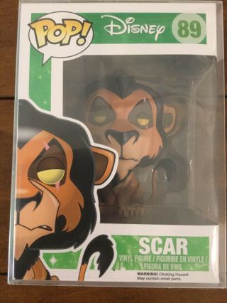 Funko Pop Disney Lion King Scar 89