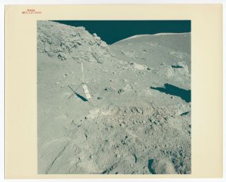 Apollo 17 Lunar Surface Scene Vintage Nasa Numbered Glossy Photo