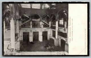 Chicago Il Iroquois Theatre Foyer After The Fire 600 Dead No 147 1903 Postcard