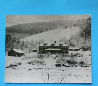 Konnarock Virginia Lutheran School Vintage Gelatin Silver Photo,  8 X 10 " Glossy