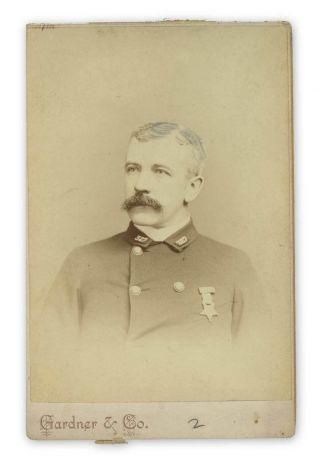 1880s Photo Civil War Union Jp Howatt Wounded @ Gettysburg - 3rd Brig 1st Div