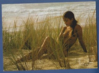 Naturist Nudist French Beach Nude Women 1960/70s Postcard