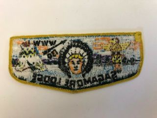 Sagamore Lodge 130 OA flap S3 Order of the Arrow Boy Scouts 2
