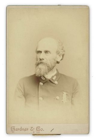 1880s Photo Civil War Union Officer Major Br Corwin 34th & 48th Colored Infantry
