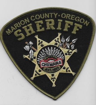 Chemawa Police Marion County Sheriff State Oregon Or Tribal Sheriff Or