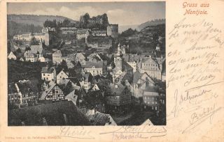 Austria Gruss Aus Montjoie 1901