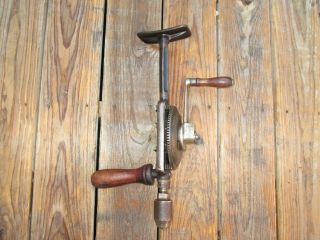 Antique / Vintage North Bros.  Yankee No.  1555 Speed Ratcheting Breast Drill
