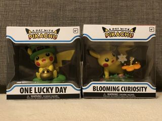 Pikachu Funko Pop One Lucky Day And Blooming Curiosity