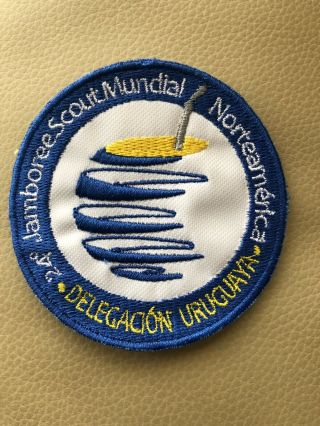 24th World Scout Jamboree,  Usa 2019,  Uruguay Contingent Patch
