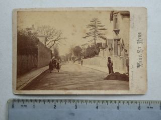 West St.  Ryde,  Isle Of Wight Circa 1895 By F.  N.  Broderick