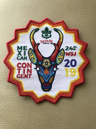 24th World Scout Jamboree,  Usa 2019,  Mexico Contingent Patch