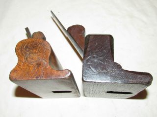 2 antique wooden router plane vintage woodworking tools routers hand tools 2