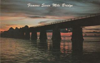 Lam (y) Florida Keys - Seven Mile Bridge At Sunset
