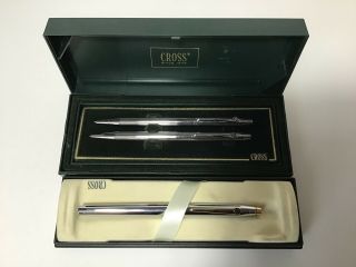 Cross Classic Century Pen Pencil Set & Medalist Rollerball Ge General Electric